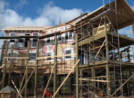 Beach House Construction